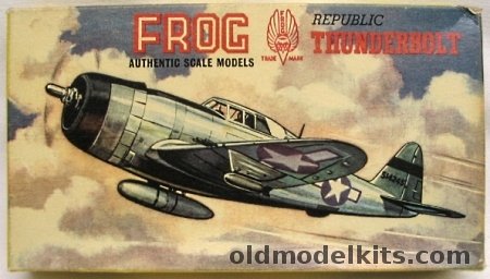 Frog 1/72 Republic P-47 Thunderbolt Razorback, 390P plastic model kit